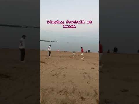 Experience the thrill of beach football like never before #shortsfeed #shortvideos