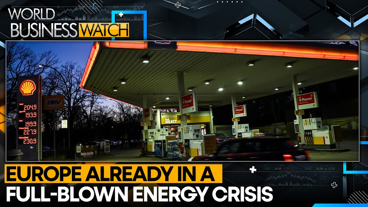 Europe Already In A Full-Blown Energy Crisis | WION World Business Watch