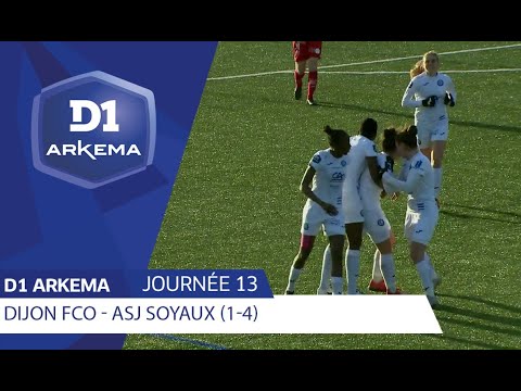 J13 : Dijon FCO - ASJ Soyaux Charente (1-4) / D1 Arkema 2019/2020