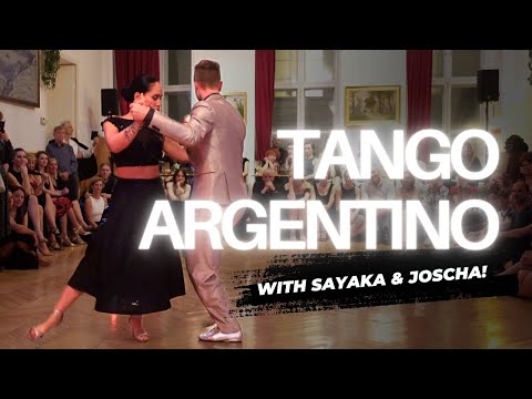 Argentine Tango in Vienna | "Champagne Tango" by Sayaka & Joscha at Milonga Central