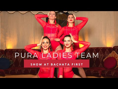 Pura Ladies show at Bachata First London 2023