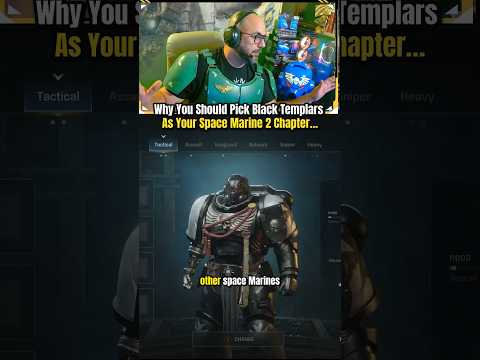 Why The Black Templars Are The Best Chapter In Space Marine 2… #warhammer40k #spacemarine2 #gaming