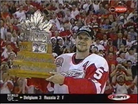 Detroit Red Wings Win 2002 Stanley Cup (Sportscenter Highlights)
