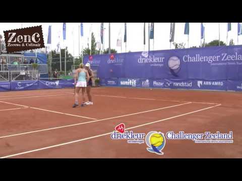 Luttikhuis (NED) Myers (AUS) - Hogenkamp (NED) Kerkhove (NED) 6-7 6-1 10-8