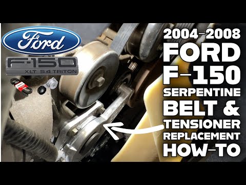 2004-2008 Ford F-150 Serpentine Belt & Tensioner Replacement How-To