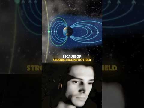 Solar Storm vs Magnetic Field #solarstorm #space #earth #universe