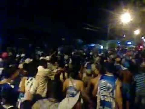 Festa fora do estádio. MANCHA AZUL DOIDERA ♫ - CSA 1 X 0 Itabaiana. - 22/07/2012