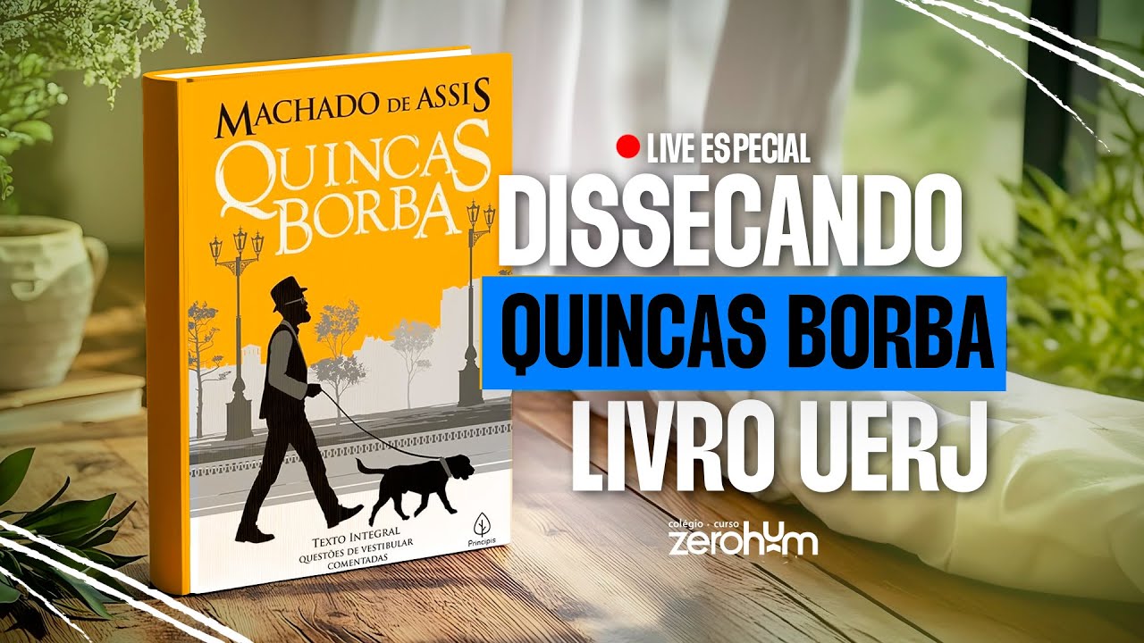 LIVE ESPECIAL LIVRO DA UERJ - QUINCAS BORBA