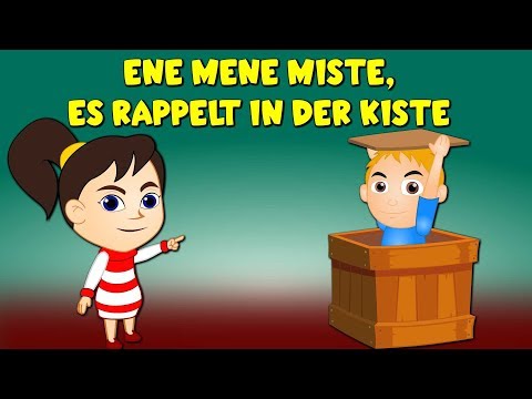 Ene mene miste, es rappelt in der Kiste  - Kinderlieder zum Mitsingen - Sing Kinderlieder