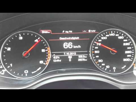 Audi A6 3.0 TDI 204 PS 0-100 Sportmodus