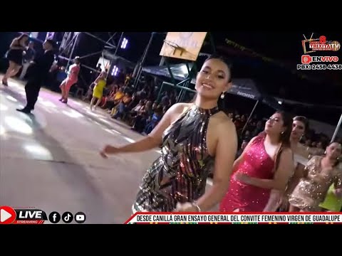 Ultimo ensayo del convite femenino 12 de diciembre de canilla al ritmo la tropa y gran legado 2025