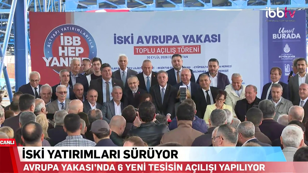 İSKİ’DEN AVRUPA YAKASINA YENİ YATIRIMLAR