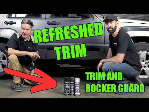 Restoring Faded Plastic Trim with Dupli-Color® Trim & Rocker Guard [GARAGE BOSS]