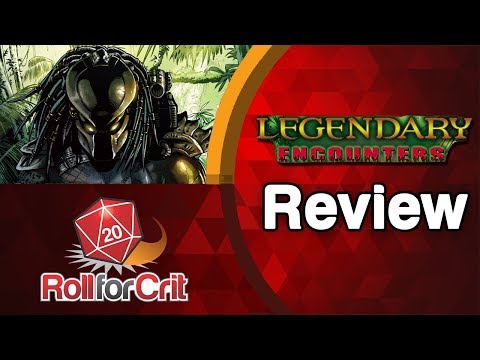 Legendary encounters: Predator Deck-Building Game - YouTube Video