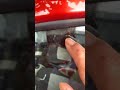 Hard water stains removal procedure from car window glass/windshield