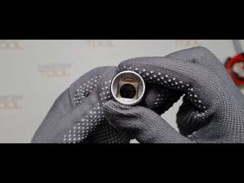 Головка торцевая 12-гранная 1/2" 12 мм, 38 мм YATO (YT-1274) Головка торцевая 12-гранная 1/2" 12 мм, 38 мм YATO (YT-1274)