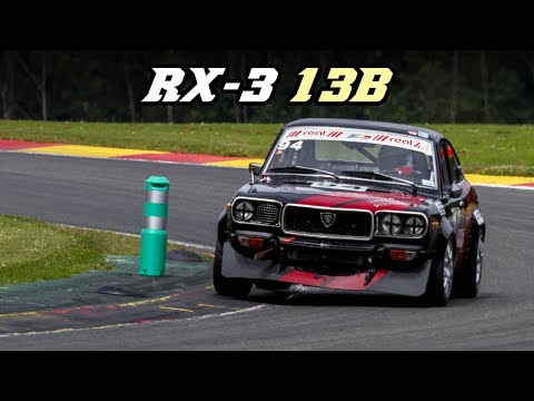 1973 Mazda RX-3 13B historic racecar at Spa 2018