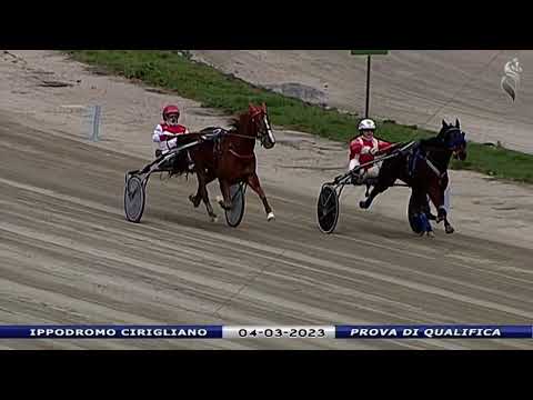 Aversa trotto 4 Marzo 2023 - Prova di qualifica