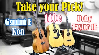 Video thumbnail for So sánh Taylor Baby -Gsmini - 110e. Mỗi con một phân khúc. by The Light Music