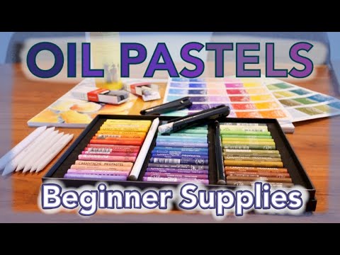 Oil pastels: Painting Materials and Supplies for beginners