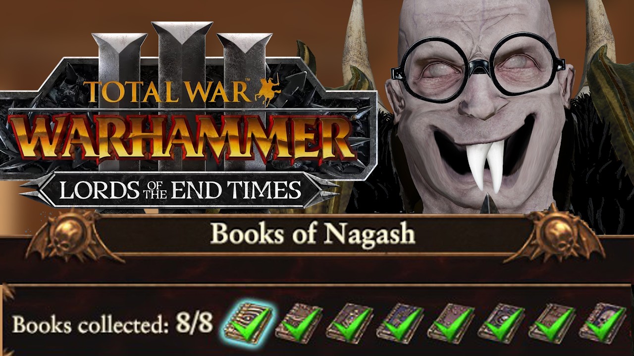 Mannfred Campaign Victory Reward in the End Times DLC After Collecting all Nagash's Books