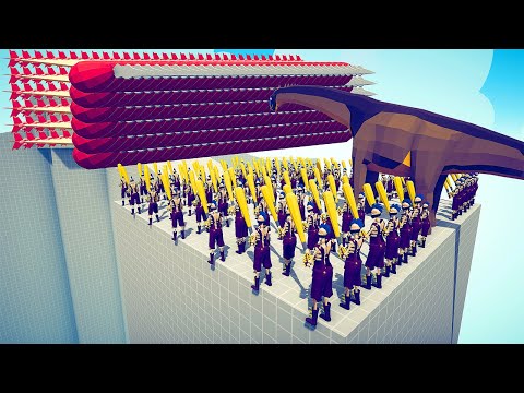 SKELETON ARMY + GIANT BRACHIOSAURUS vs EVERY TRIO GODS - Totally Accurate Battle Simulator TABS