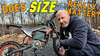 Aipas S1 AMP Electric Dirtbike is a BEAST! Conquering Mine Mountains