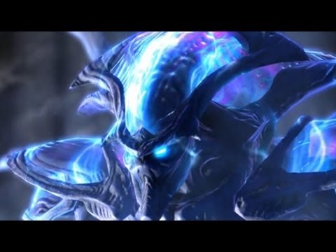 Sinister Turn: Zeratul Confronts Hybrid Destroyer Maar on Zhakul (Starcraft 2)