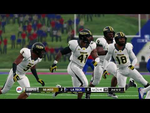 2017 Week 8 Sim-southern Miss Golden Eagles at Louisiana Tech Bulldogs