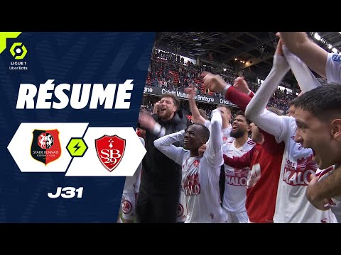 STADE RENNAIS FC - STADE BRESTOIS 29 (4 - 5) - Highlights - (SRFC - SB29) / 2023-2024