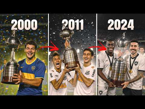 TODOS os campeões da Libertadores nos anos 2000