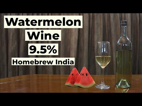 🍉Make Watermelon Wine at Home in 4 Days |...