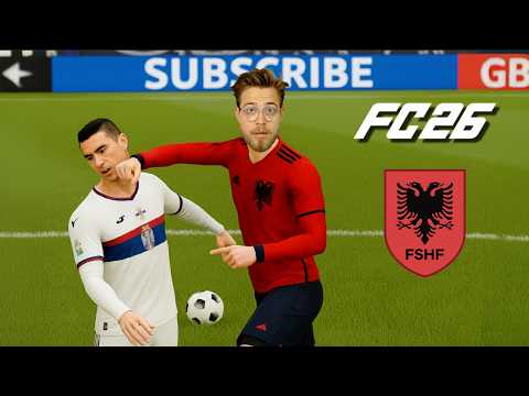 NDESHJA SHQIPERIA 🇦🇱 vs SERBIA !! EA FC - SHQIPGaming
