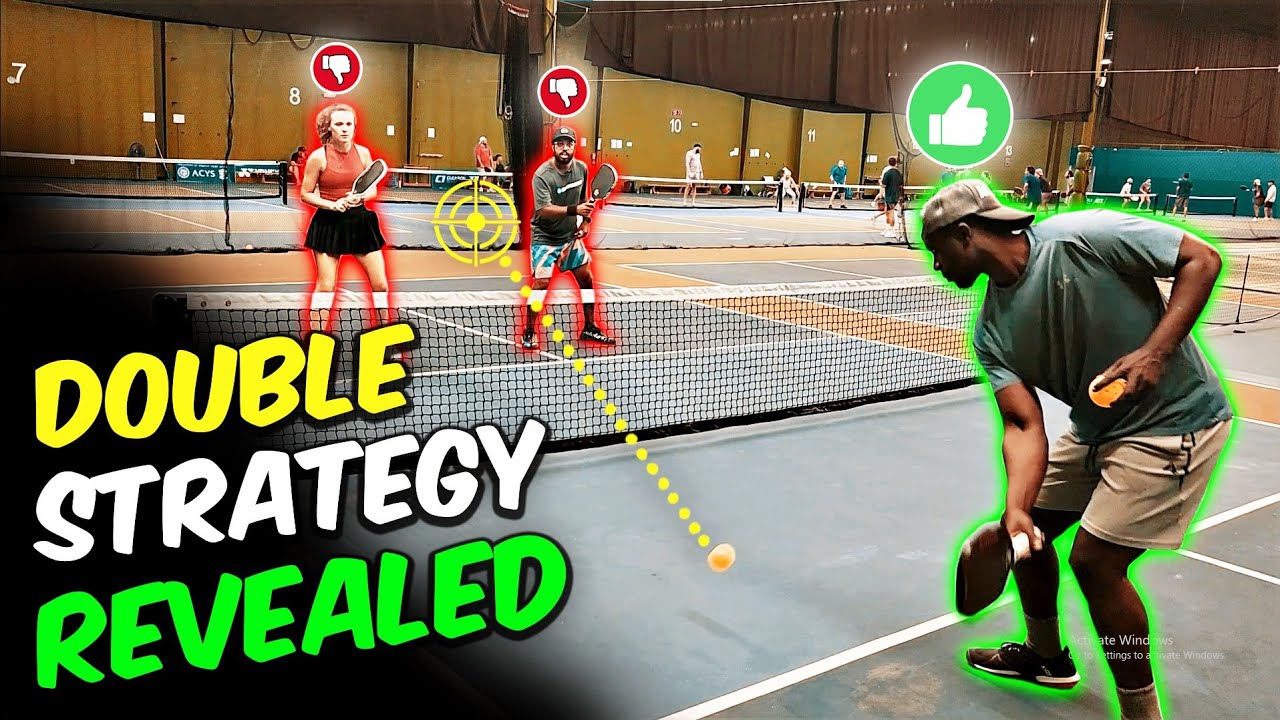 Mastering The Pickleball Doubles Strategy In 3 Steps