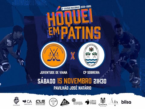 Juventude de Viana 🆚CP Sobreira  2ª Divisão Nacional de Hóquei em Patins