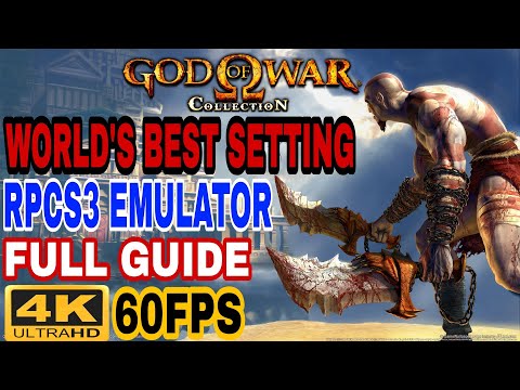 RPCS3 - God Of War HD Collection Best Settings / Best Configuration [4K 60FPS] Full Setup Guide