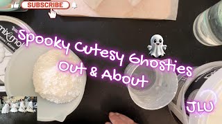 Resin Project- Ceramic happy Ghosty Friends Strolling About! @Brea Reese Art