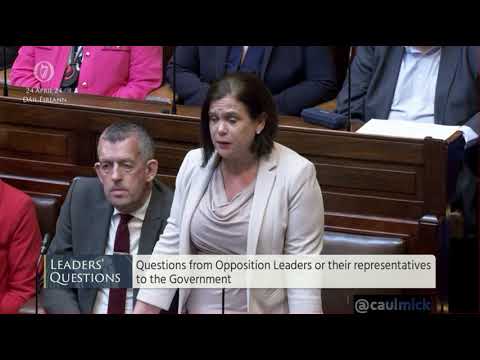 Leaders' Questions (Full) April 24th, 2024 #Dáil #LQs