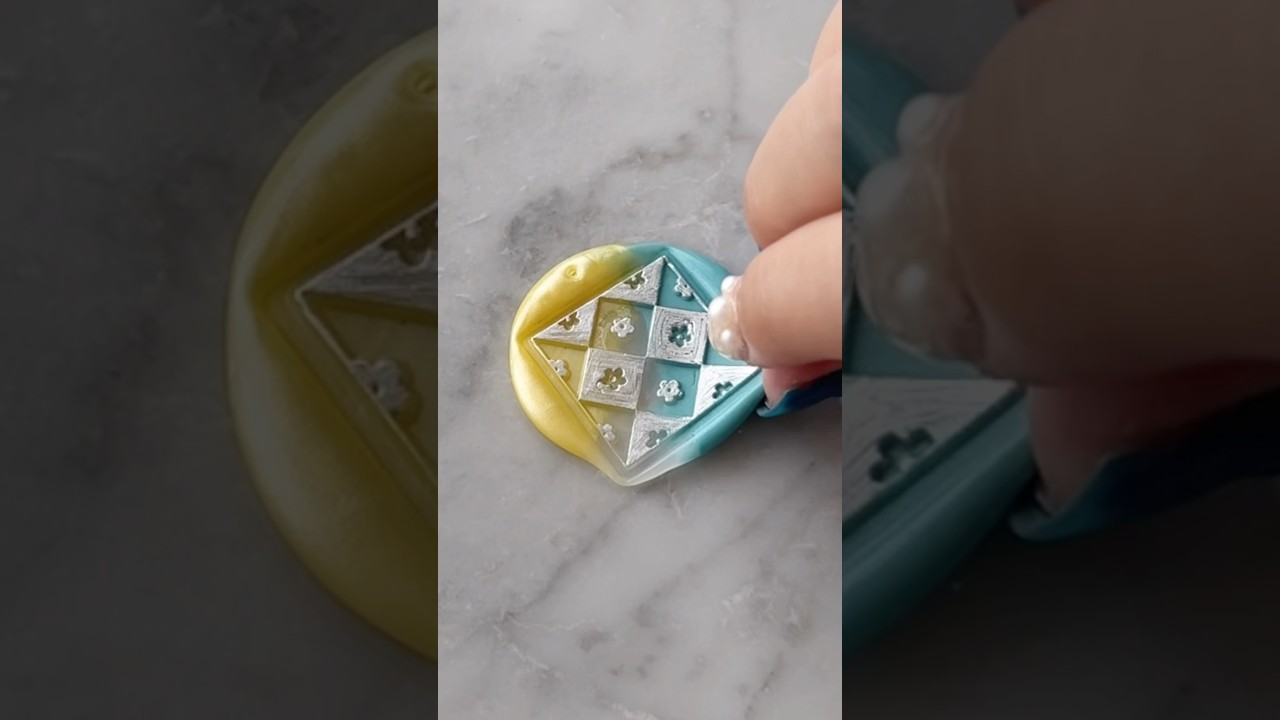 スタンプ台からベリッと剥がすだけ集 │ #シーリングスタンプ #waxseal