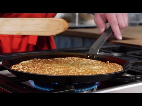 DE BUYER - How to make pancakes in a steel pan