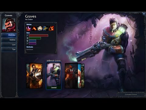 Jailbreak Graves Skin Spotlight Gameplay 1080p HD