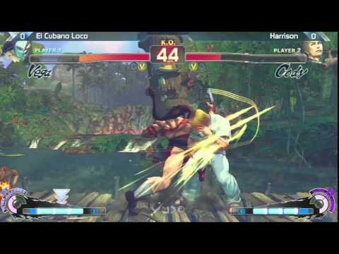 SSF4: El Cubano Loco vs Harrison - Why Me Dojo? 9