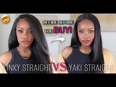 Reviewing Yaki Straight vs. Kinky Straight to make your choice easier!😍💁‍♀️@MaryKBella #bgmgirlhair