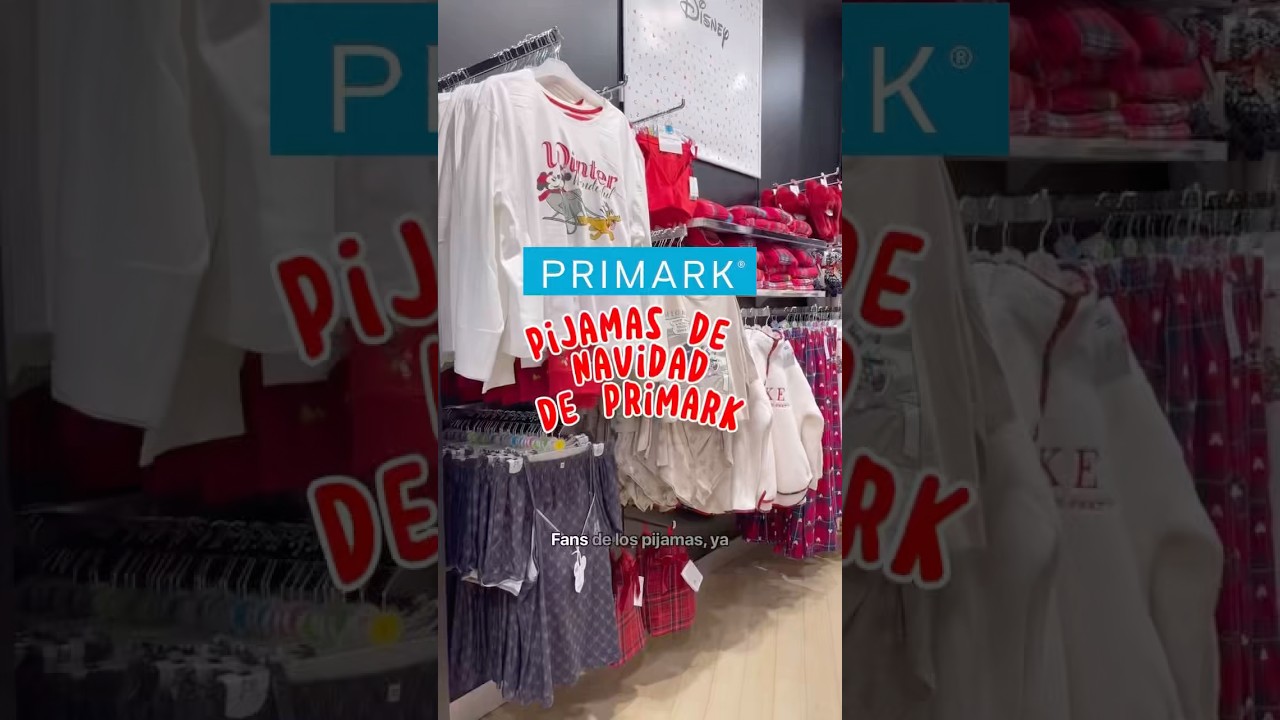 Pijamas de Navidad de Primark 2024 🎄🎁🛍️ Novedades navideña 2024