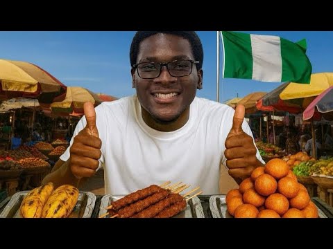 I Ranked The Top Street Foods In Nigeria!🇳🇬