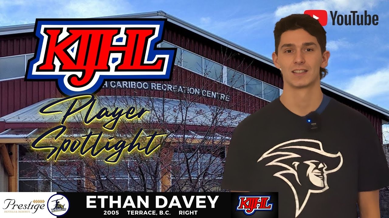 Player Spotlight - 100 Mile House Wranglers - Ethan Davey