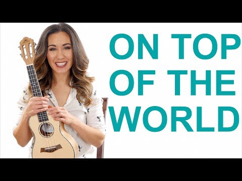 On Top of the World - Imagine Dragons Ukulele Tutorial with Play Along