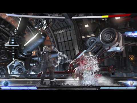 Injustice 2 - Captain Cold FULL METER reset concept, 90% health