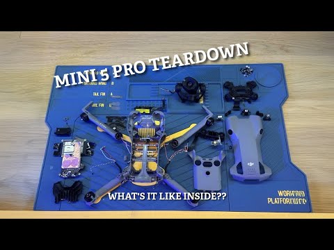 Dji Mini 5 Pro Teardown (In Depth Disassembly) - A Look Inside DJI’s New Drone!!