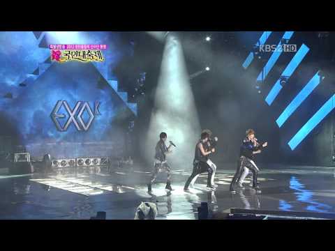 [FULL HD] 120814.KBS2.2012 EXO-K.MAMA @(London Olympics)National Festival